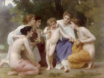 La admiración William Adolphe Bouguereau Pinturas al óleo